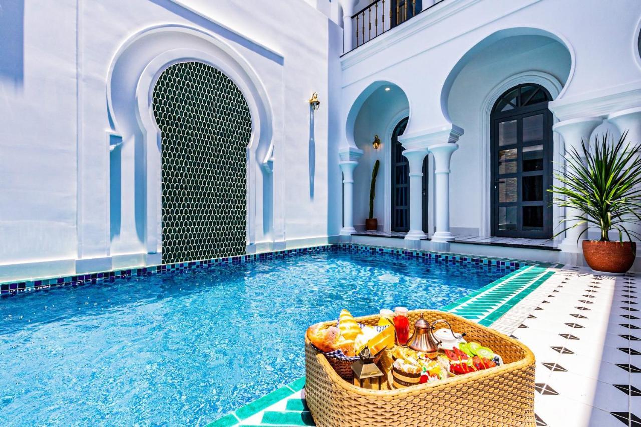 T-Maison Riad Villa, With Pool, Karaoke, Billiards, Near Beach, Вунгтау Экстерьер фото